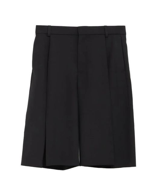 Casablanca Black Pleated Shorts for men