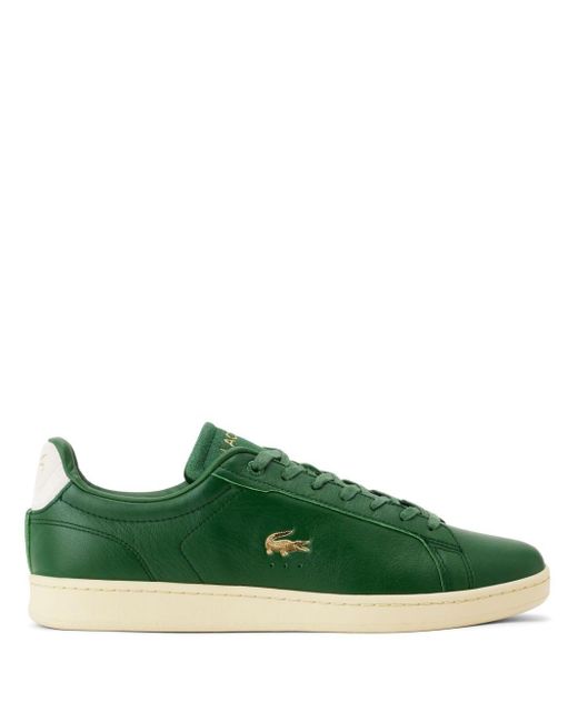 Lacoste Green Carnaby Pro Leather Sneakers for men
