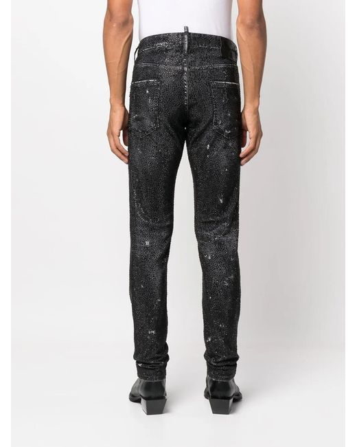 DSquared² Blue Cool Guy Straight-Leg Jeans for men
