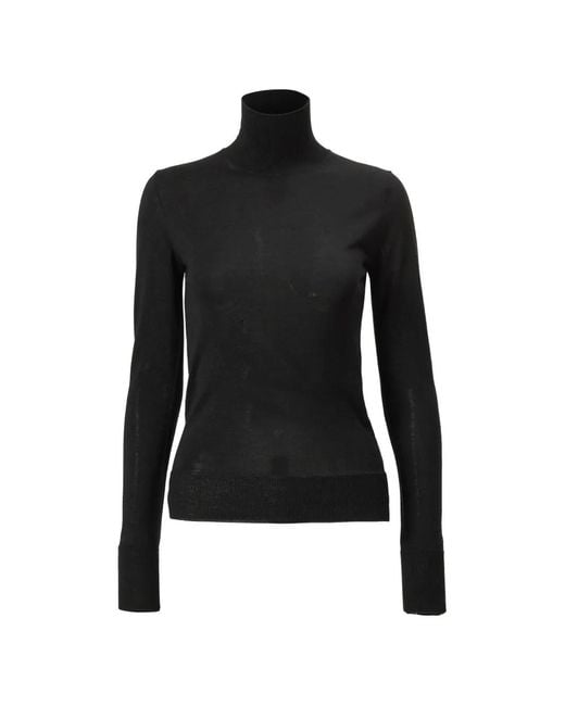 Carolina Herrera Black Turtleneck Sweater