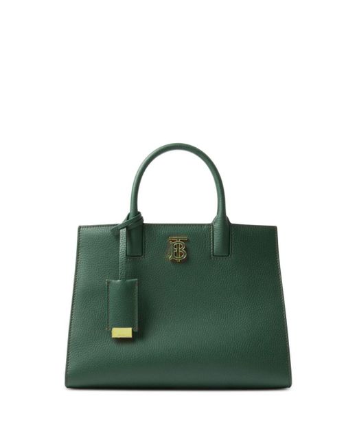 【BURBERRY】 FRANCES MICRO TOTE BAG BURBERRY Grainy Leather Micro Frances Tote Warm Russet 80627021