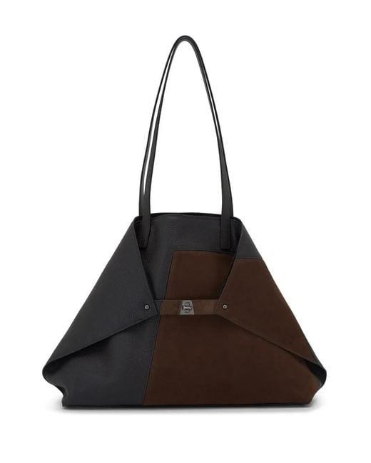 Akris Black Medium Ai Tote Bag
