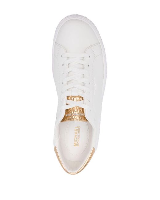 michael kors women's white sneakers