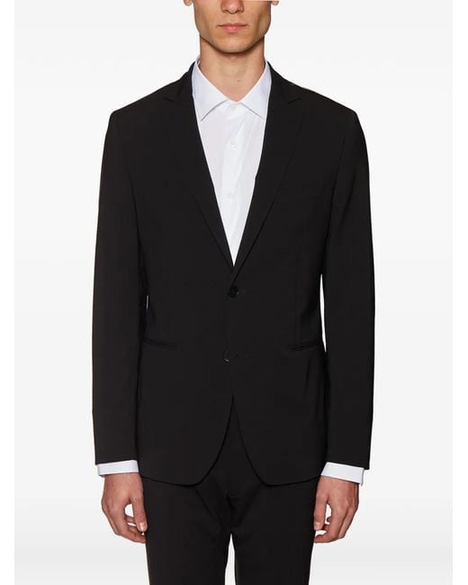 Tonello Black Single-Breasted Suit for men