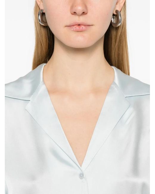 Anine Bing White Bethany Buttoned Shirt