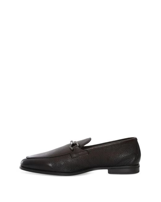 Doucal's Leren Loafers in het Black voor heren