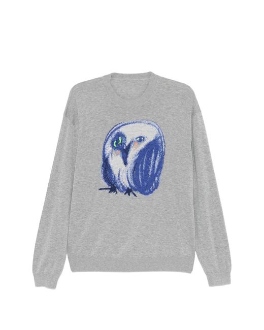 JNBY White Bird-Embroidered Top