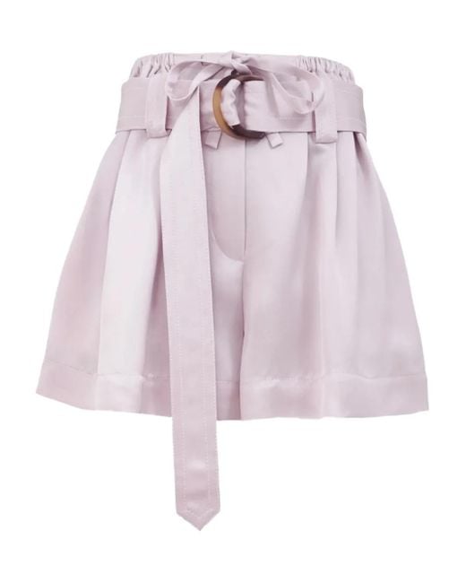 Zimmermann Pink Dawning Skorts