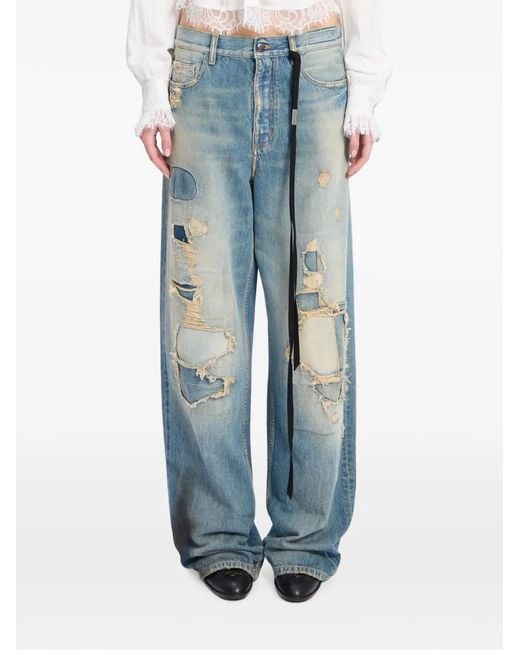 Vaqueros Rectos Jakoba Ann Demeulemeester de color Blue