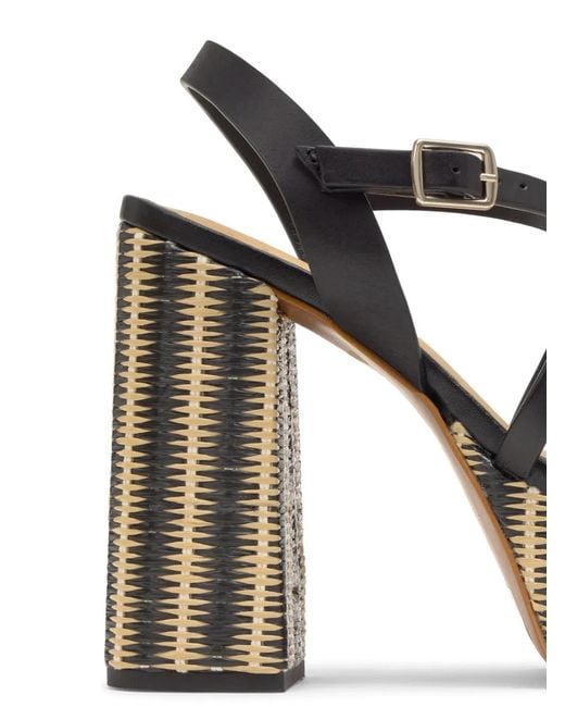 Castaner White Felisa Platform Sandals