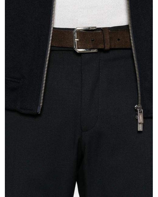 Karl Lagerfeld Black Road Trousers for men