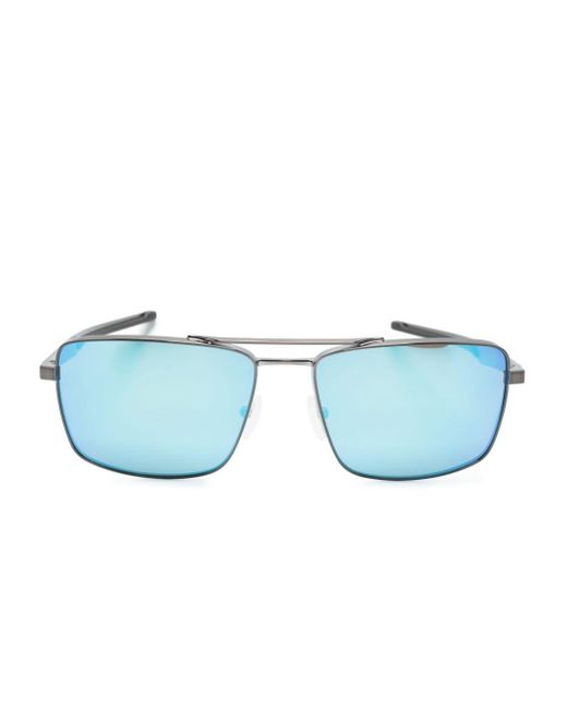 Ferrari Blue Pilot-frame Sunglasses for men