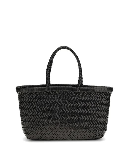 Dragon Diffusion Black Small Bamboo Triple Jump Tote Bag