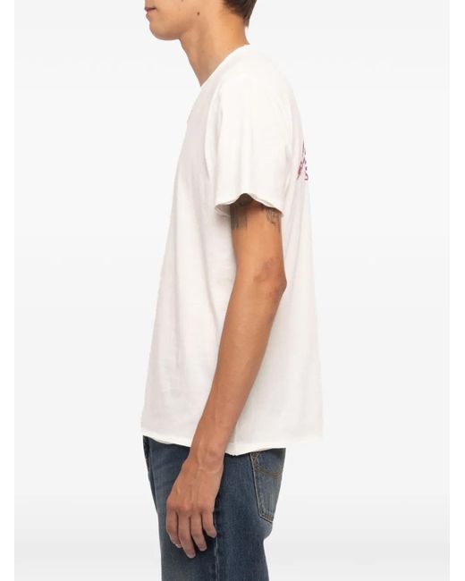 Zadig & Voltaire White Monastir T-Shirt for men
