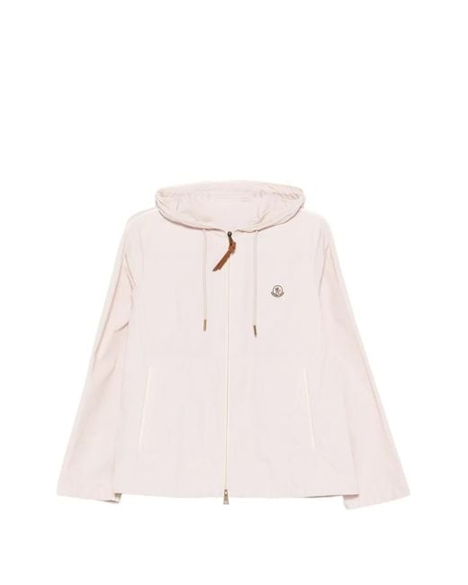 Moncler Pink Sarracenia Blouson Jacket