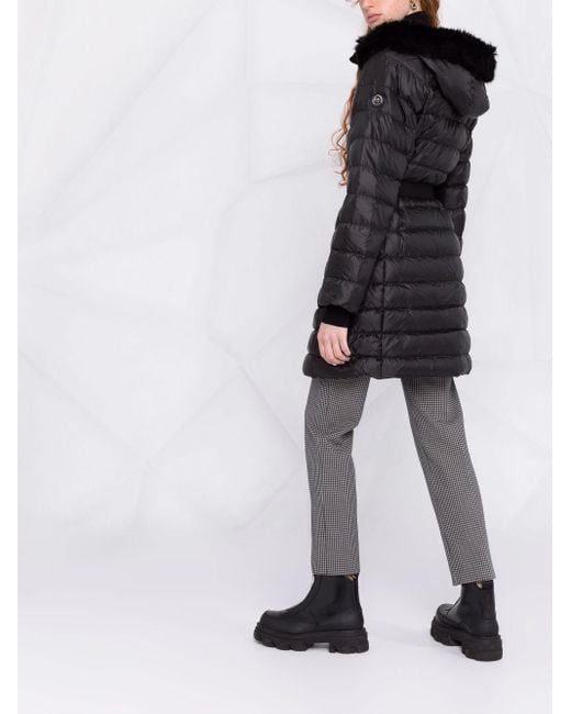 michael kors belted down jacket