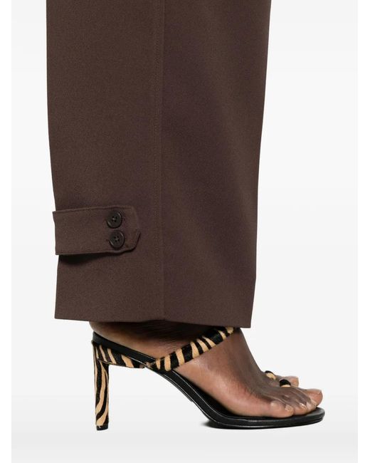 Stine Goya Brown Pleated Trousers