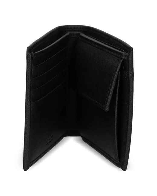 Boss Black Logo-Plaque Wallet for men