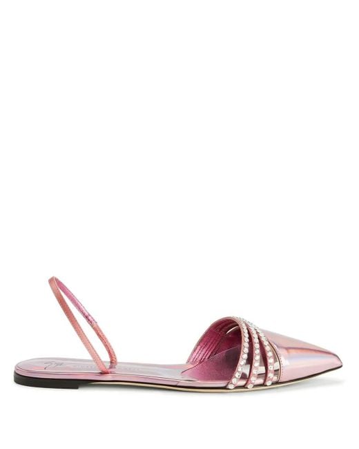 Giuseppe Zanotti Pink Mules & Clogs