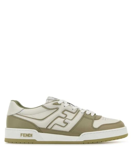 Fendi Low-Top Sneaker in White für Herren