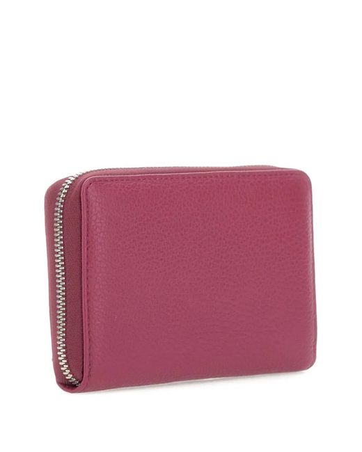 Gianni Chiarini Purple Grain Wallet
