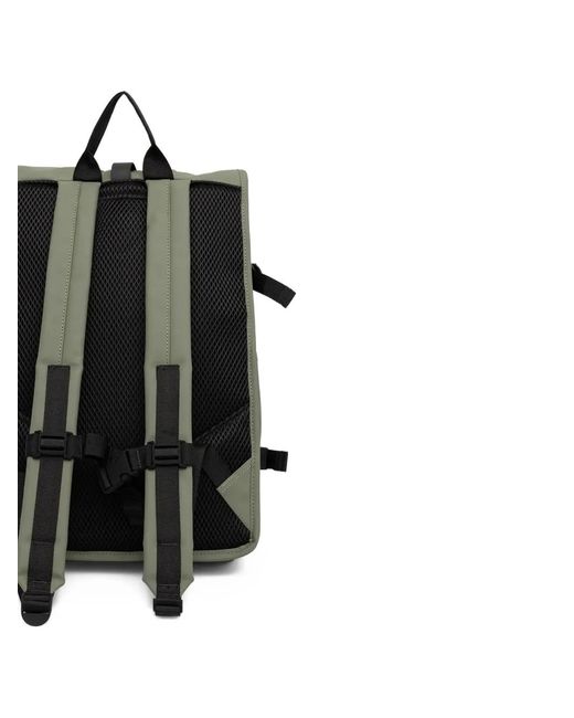 Large Rains Backpack Rains Large Rolltop Backpack in Green | Lyst