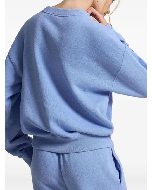 Polo Ralph Lauren Blue Logo-Embroidered Sweater