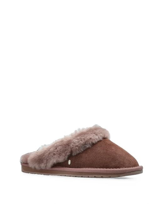 EMU Brown Jolie Shearling Slides