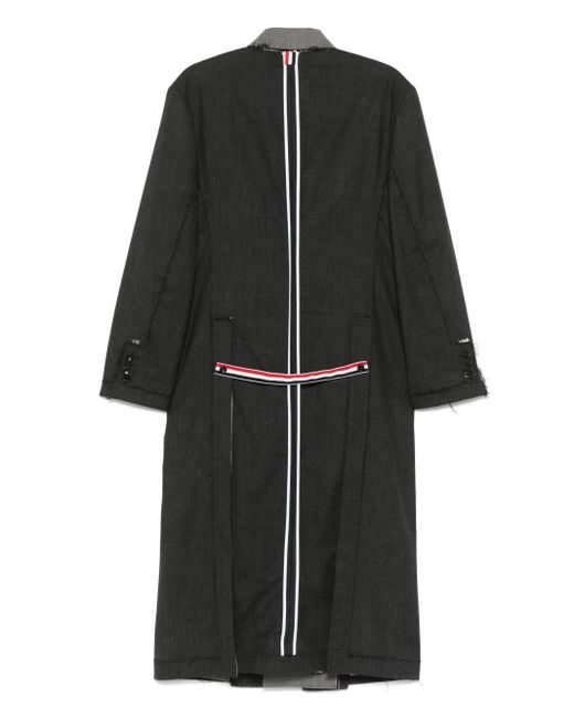 Thom Browne Black Deconstructed Blazer for men