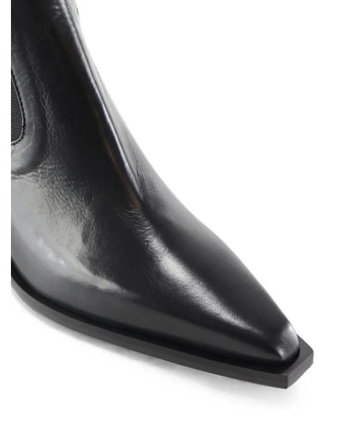 Notabene Black Luna Pointed-Toe Boots