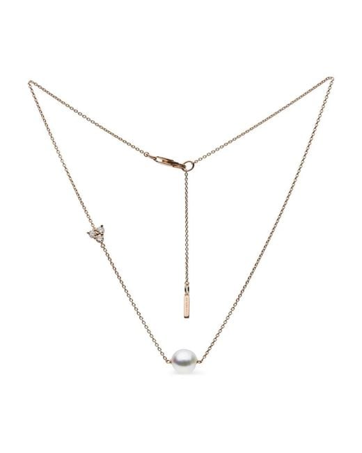AUTORE MODA White Collier Saskia À Perles