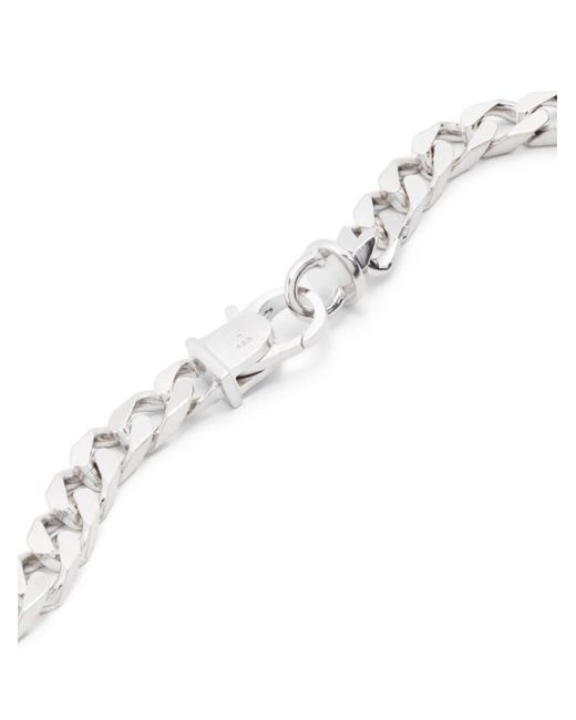 Tom Wood Frankie Chain Necklace in het White