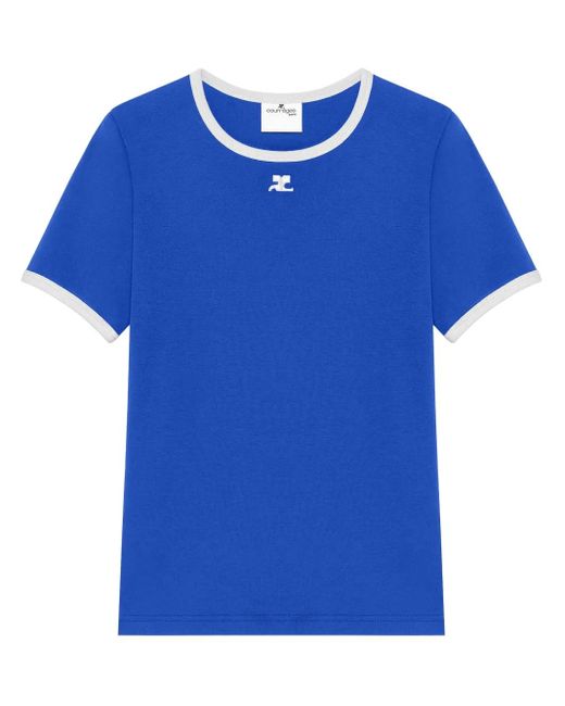 Courreges Heritage Tシャツ Blue