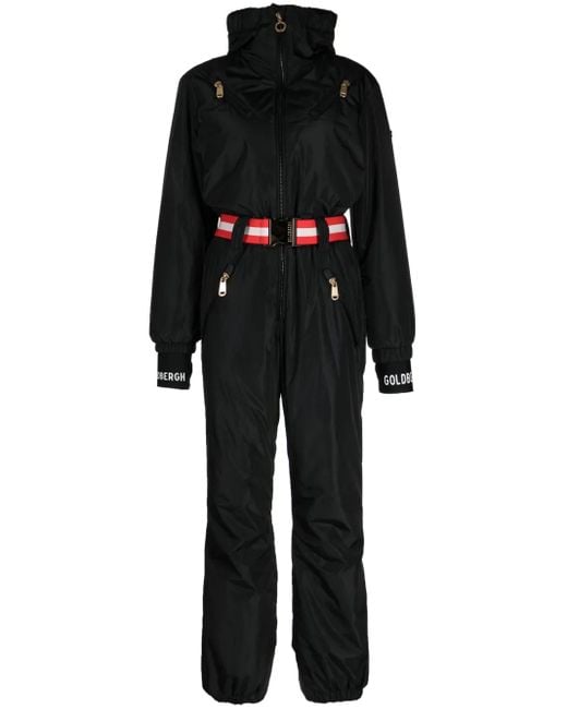 Goldbergh Black Lexi Padded Jumpsuit