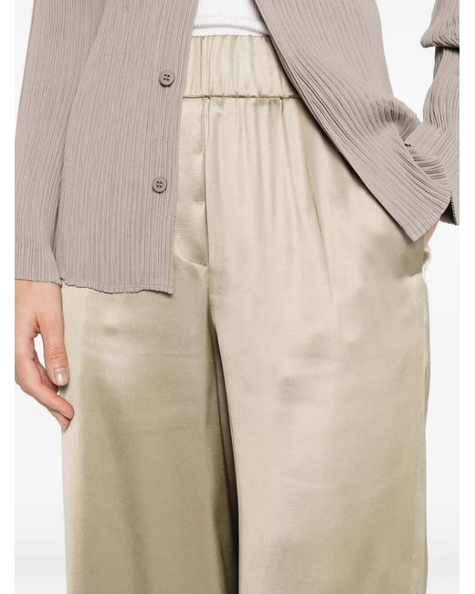 Peserico Natural Elasticated Trousers