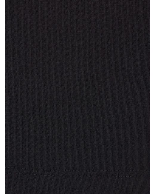 FEDERICA TOSI Black Crew-Neck T-Shirt