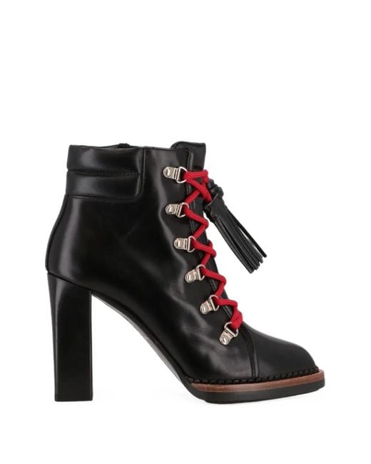 Stivaletti Stringati di Tod's in Black