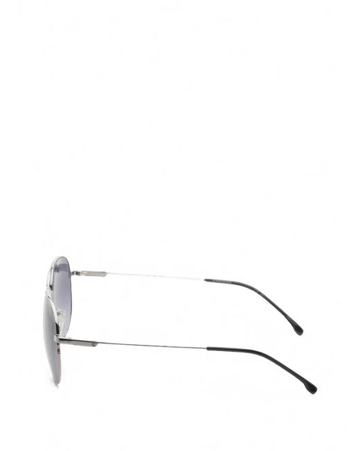 Carrera White Pilot-Frame Sunglasses