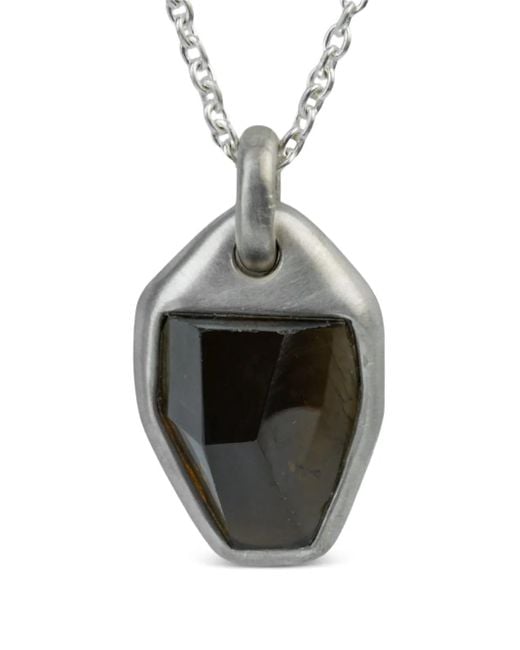 Parts Of 4 Metallic Halos Pendant Necklace