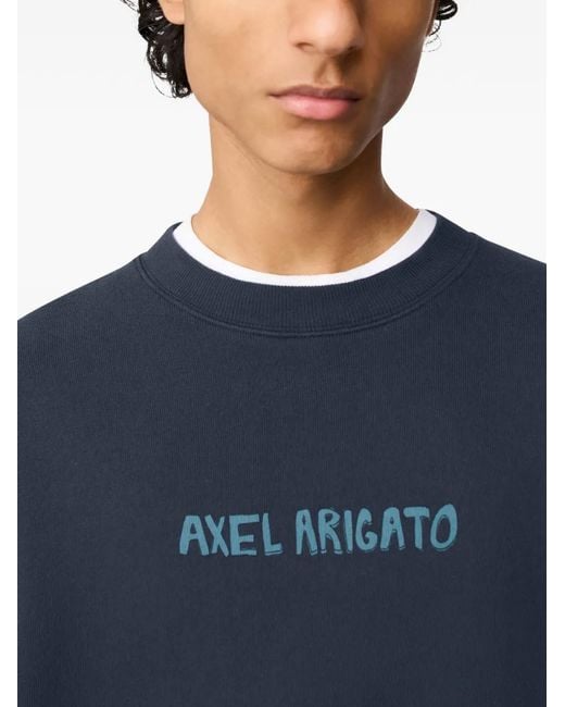 Axel Arigato Blue Norton Sweater for men