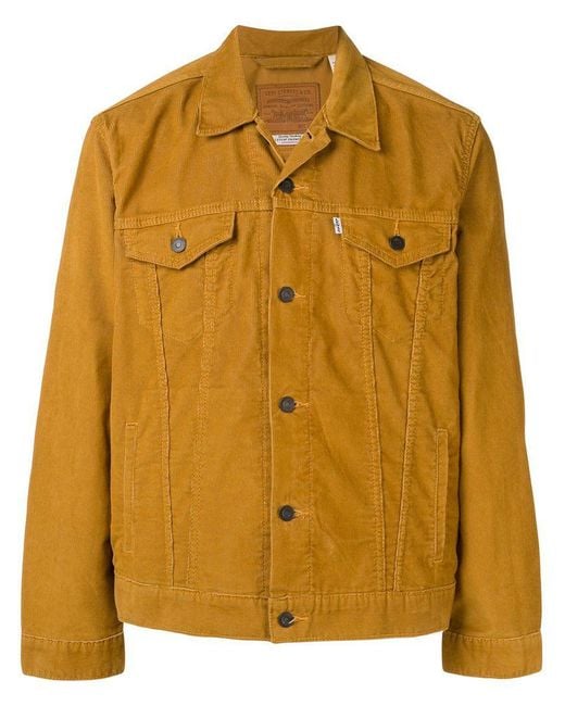 Levi's Yellow The Trucker Jacket for men