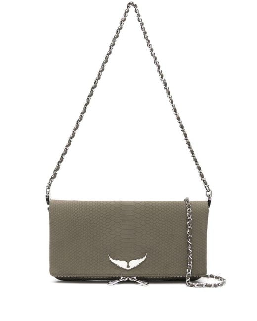 Zadig & Voltaire Gray Rock Soft Savage Bags
