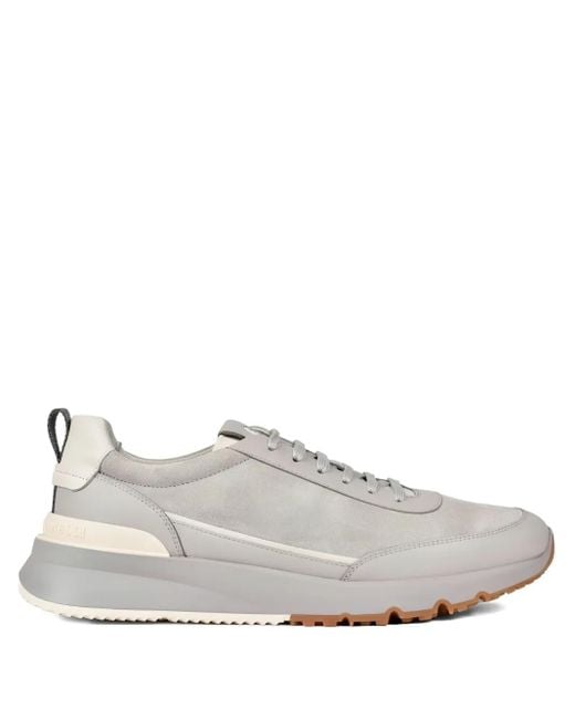 メンズ Brunello Cucinelli レースアップ スニーカー White