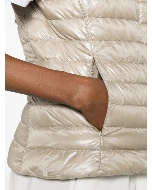 Herno White 'Vera' Padded Vest