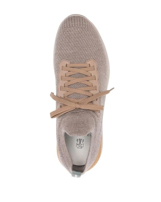 Brunello Cucinelli Pink Sneakers for men