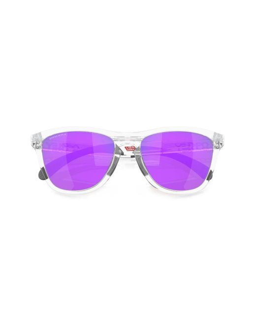 Oakley Eckige Frogskins Sonnenbrille in Purple für Herren