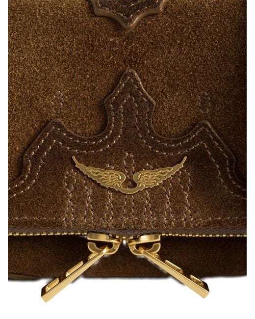 Zadig & Voltaire Brown Rock Nano Western Used
