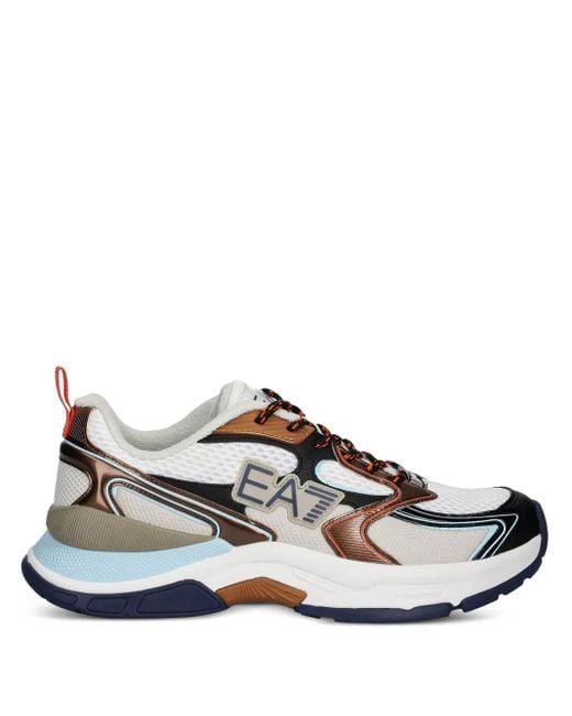 EA7 White Predator Sneakers