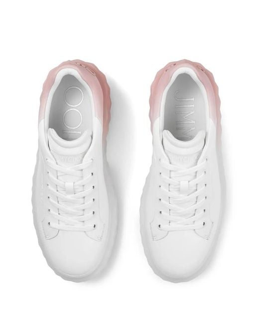 Jimmy Choo White Diamond Maxi F Ii