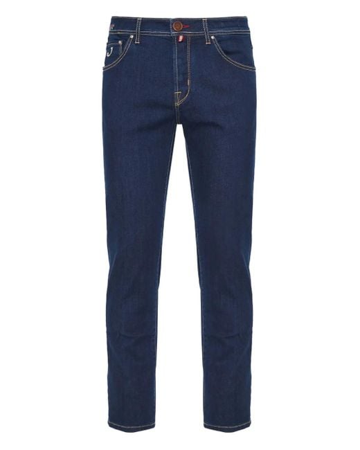 Jacob Cohen Jeans Met Après Ski-Detail in het Blue voor heren